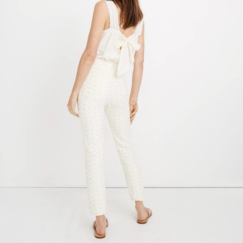 NWT Madewell Perfect Vintage Eyelet Jeans - Picture 2 of 9